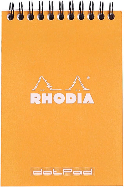 Rhodia Wirebound Pad 8.25x11.75, Lined, Orange