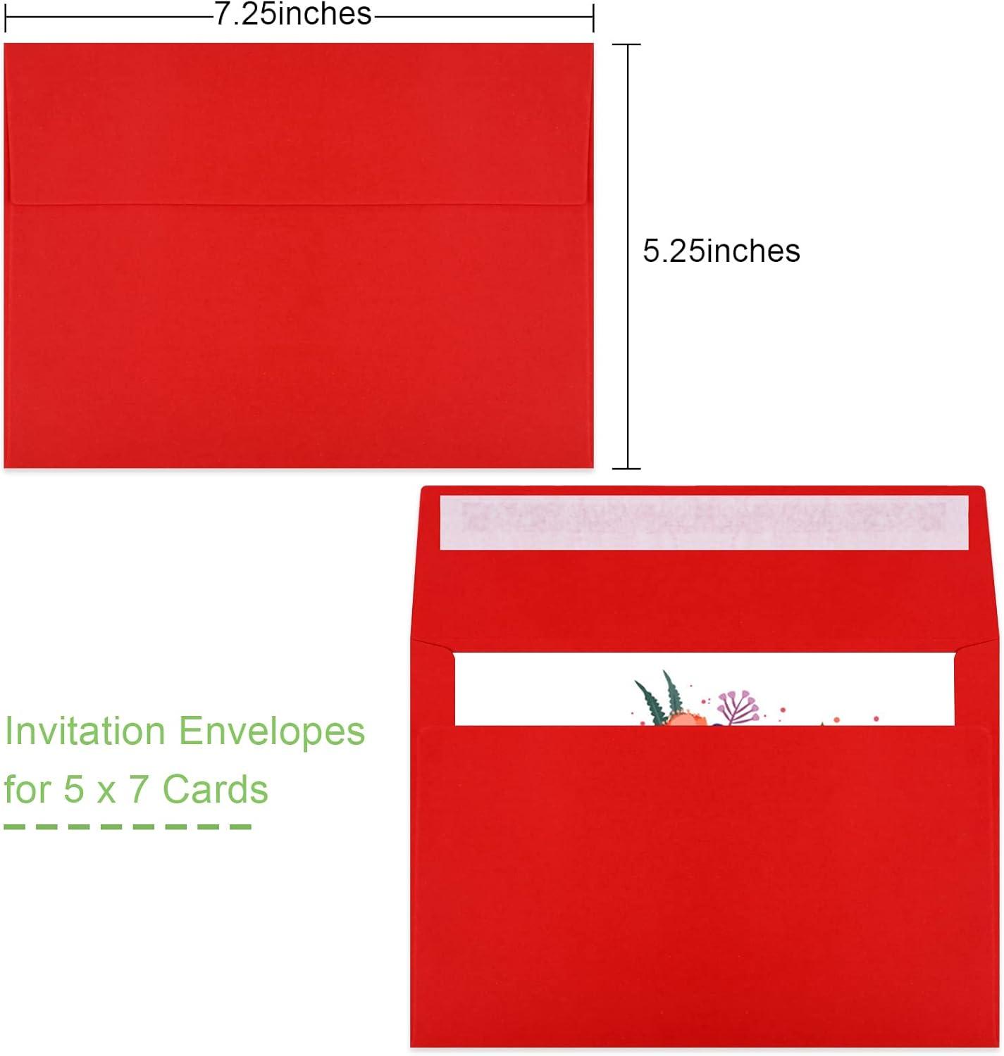 Joyberg 72 Packs #10 Envelopes, Business Envelopes, Envelopes Self Seal, Security Envelopes, Peel and Seal Closure, Size 4-1/8 X 9-1/2 Inches, White, 26LB