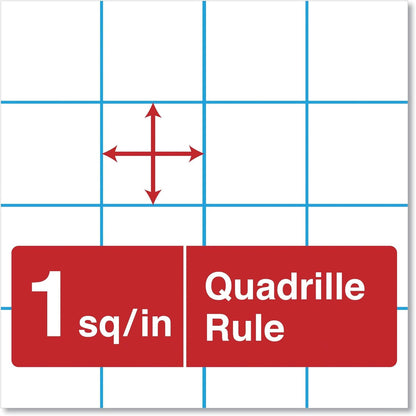 Universal 35602 Recycled Easel Pads, Quadrille Rule, 27 x 34, White, 50 Sheet (Case of 2 Pads)
