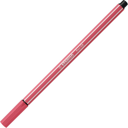 STABILO - Pen 68 - Premium Fibre-Tip Pen - Pack of 18 - Soft colors