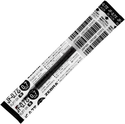 Zebra B-RJF3-BK Gel Ballpoint Pen Refill, Sarasa, JF-0.3 Lead, Black, 10 Count
