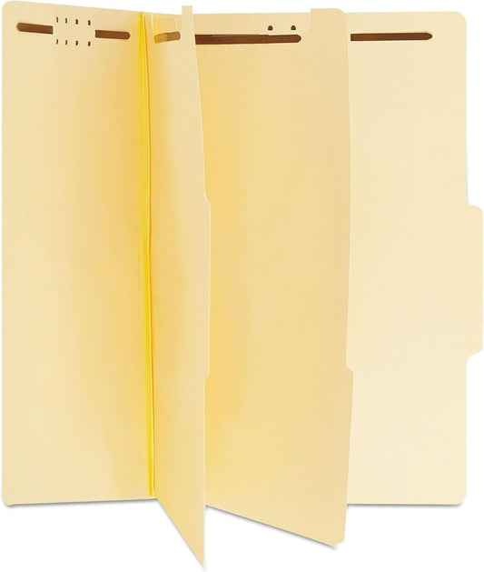 Universal 10300 Manila Classification Folders, Letter, Six-Section (Box of 15)