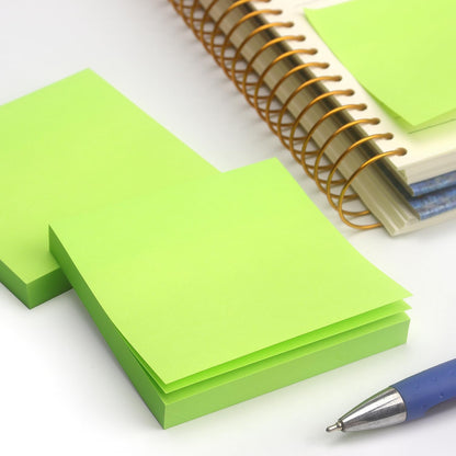 Sticky Notes 3x3 Self-Stick Notes Pads with 6 Bright Colors, Easy to Post for Office, Shool, Home, 6 Pads/Pack, 100 Sheets/Pad (Purple)
