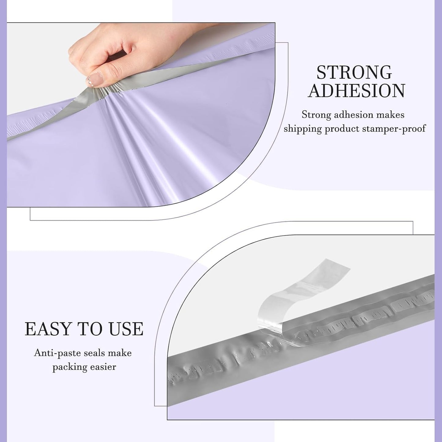 Metronic Poly Mailers 10x13 100 Pcs | Small Shipping Bags for Clothing | Mailing Bags for Small Business, Shipping Envelopes,Packing Bags in Black