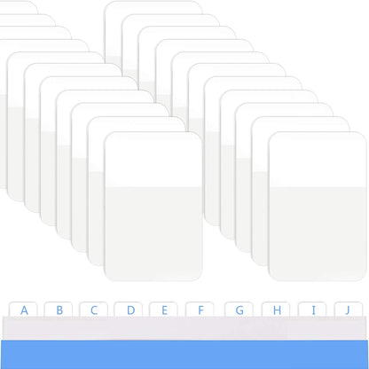 Sticky Index Tabs Page Marker Pop-up Page Flags Sticky Notes Tabs 1.6 x 1 Inch, White (800 Pieces)