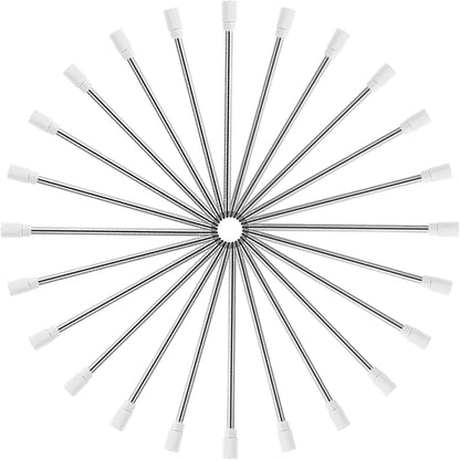 DUNBONG Ballpoint Metal D1 Refill for Multifunction Pen, Black pack of 5 pieces (Black)