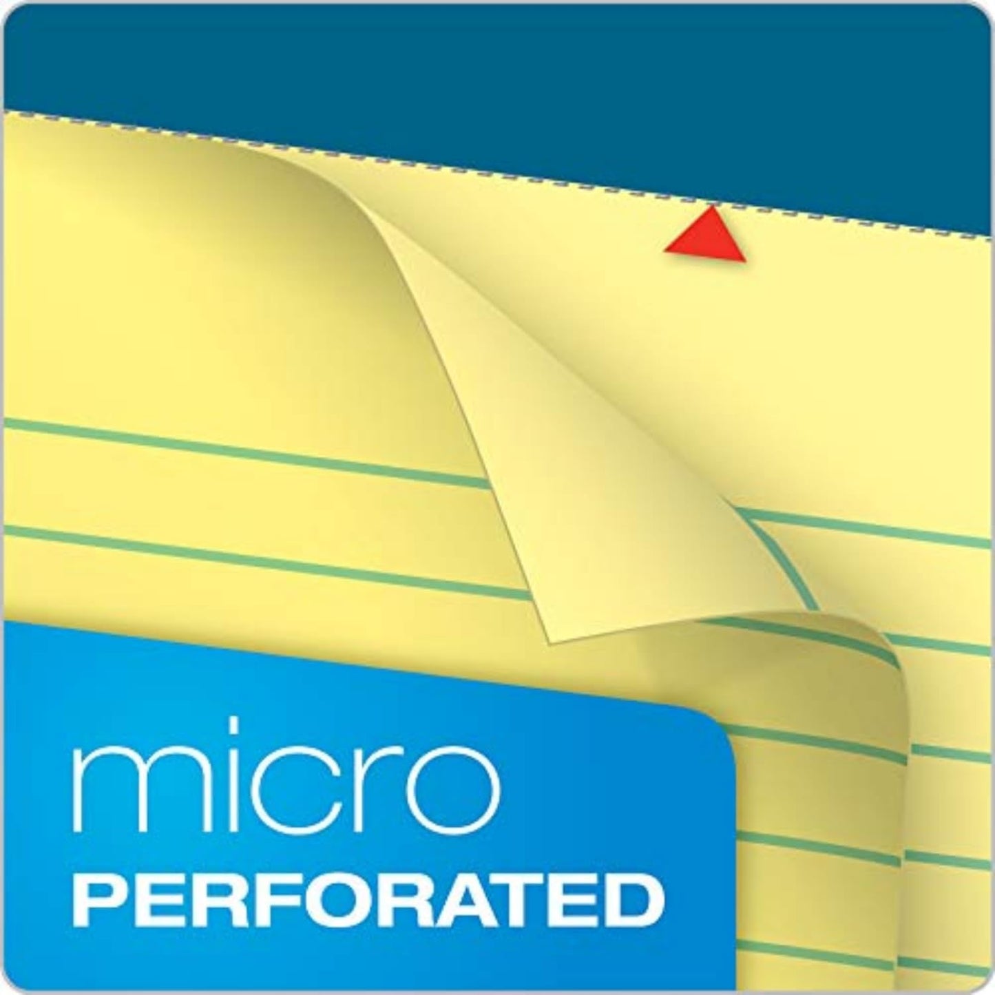TOPS 5 x 8 Legal Pads, 12 Pack, Docket Brand, Narrow Ruled, Yellow Paper, 50 Sheets Per Writing Pad, Made in the USA (63350)