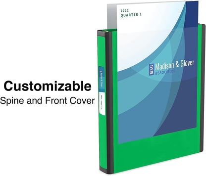 Staples Better Binder 2-Inch D-Ring View Binder, Reinforced Spine, Holds Up to 540 Sheets, Teal, for Office & School