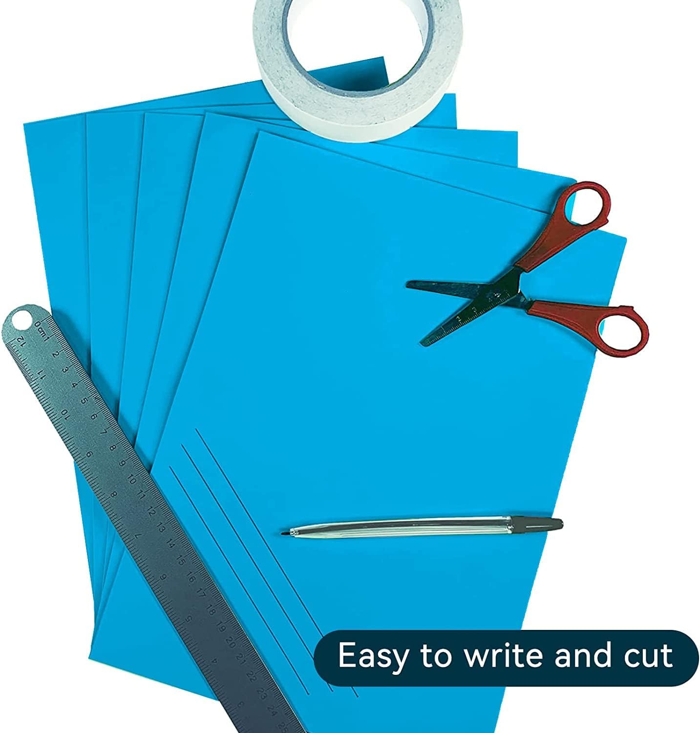 25Sheets Black Cardstock Paper, 8.5 x 11 Card stock for Cricut…