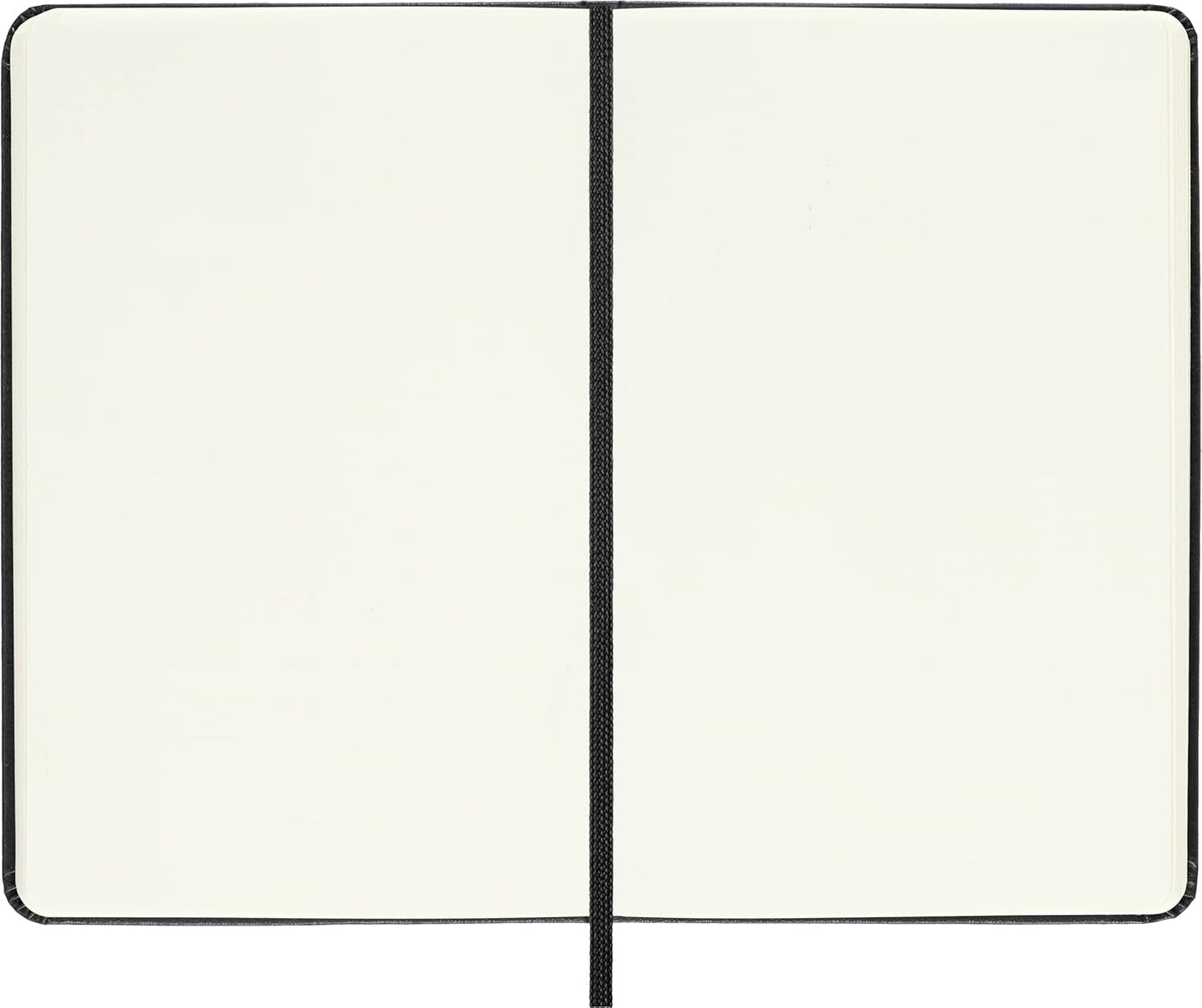 Caderno Clássico, Preto, Capa Dura, Sem Pauta, Tamanho Bolso