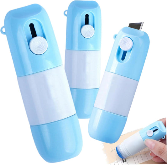 Thermal Paper Correction Fluid, 3PCS with Opener - Instant Privacy Protection Whiteout for Labels, Bills, Parcels