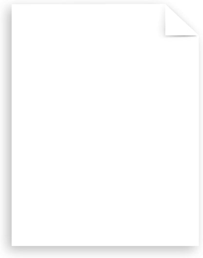 Neenah White Index Paper, Mediumweight, 110 lb. Index - 199 Gsm, 300 Sheets, 94 Brightness, 8.5" x 11" - More Sheets! (91635)