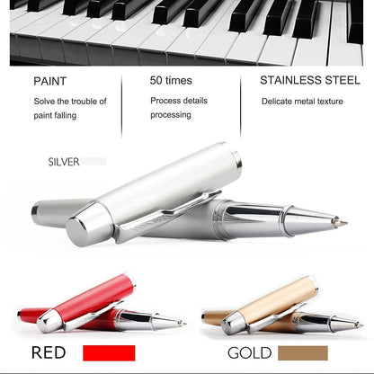 8 Pieces Replaceable Ballpoint Pen Refills Work for Most Brands Pens with Smooth Writing,Free-Flowing German Ink with Medium 0.5mm Ballpoint Tip(Black Refills and Length 4.4inch)