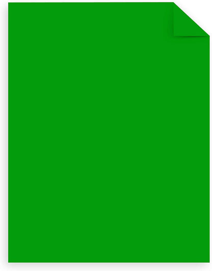 Astrobrights Mega Collection, Colored Paper, Ultra Green, 625 Sheets, 24 lb/89 gsm, 8.5" x 11" - MORE SHEETS! (91677)