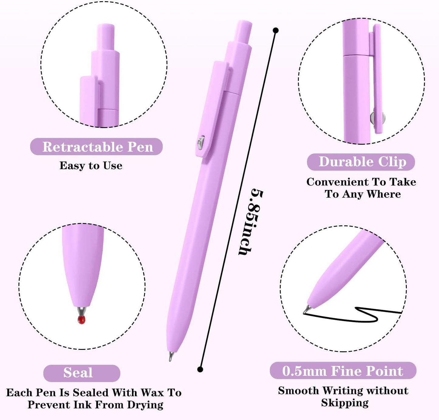 Piochoo Calligraphy Pens,8 Size Calligraphy Pens for Writing,Brush Pens Calligraphy Set for Beginners, Hand Lettering Pens