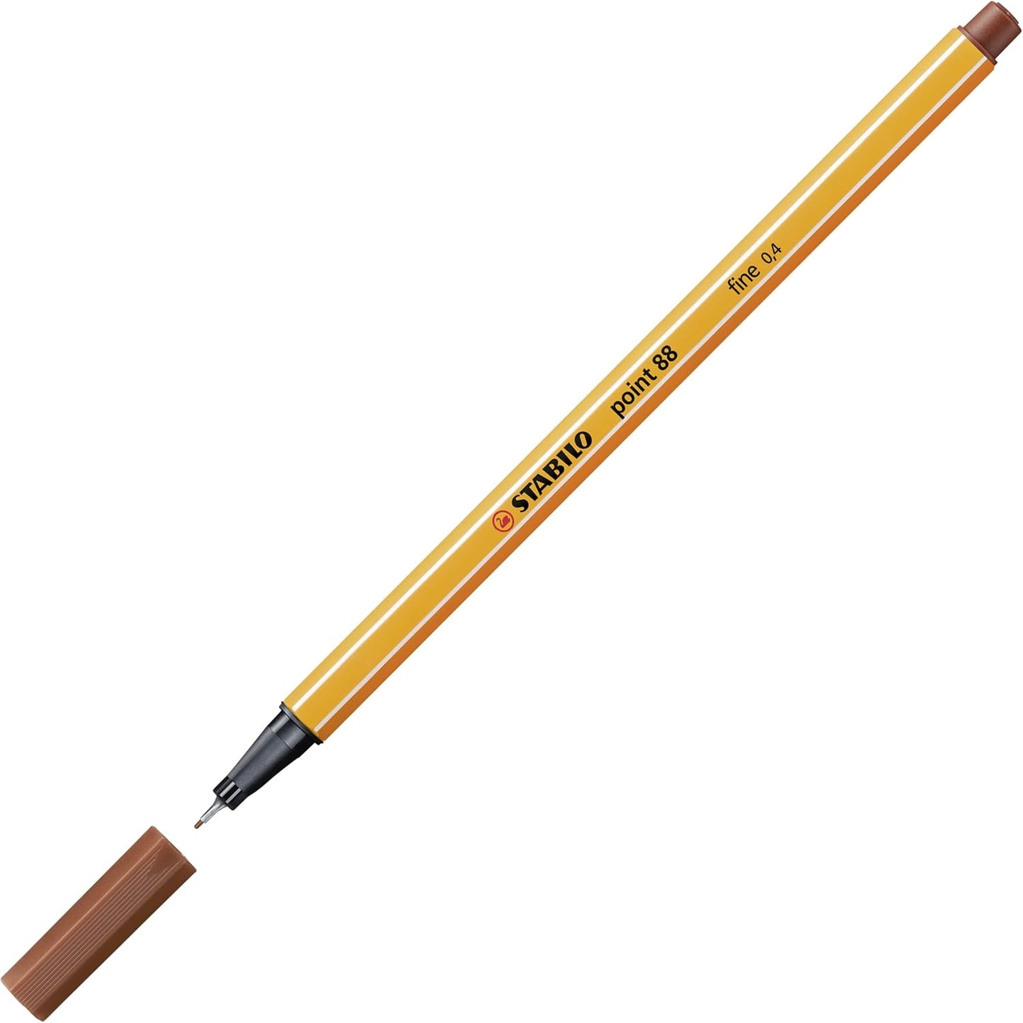 Fineliner - STABILO Point 88 - Pack of 10 - Red