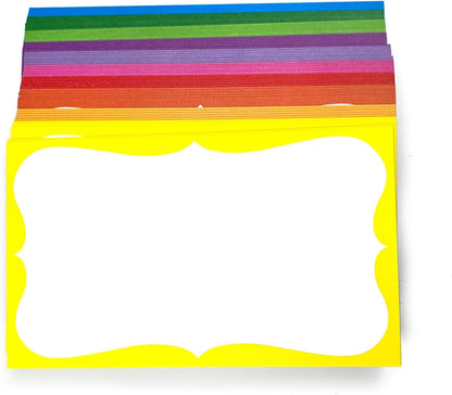 PPAPPAPPIYO index card 4x6 Decorative Border Vellum paper (Set of 50) 260gsm (4X6, design01)