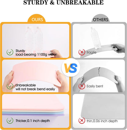 Pink Plastic Clipboard,Nursing Clipboard,Standard Letter A4 Size,Heavy Duty Clip Boards 8.5x11,Cute Clipboards with Pen Holder for Women Kids Students,School Office Home Work