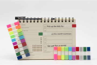 1000 Pcs Transparent Sticky Notes, Page Markers, Book Tabs, Label Stickers, Pop Up Index Flags