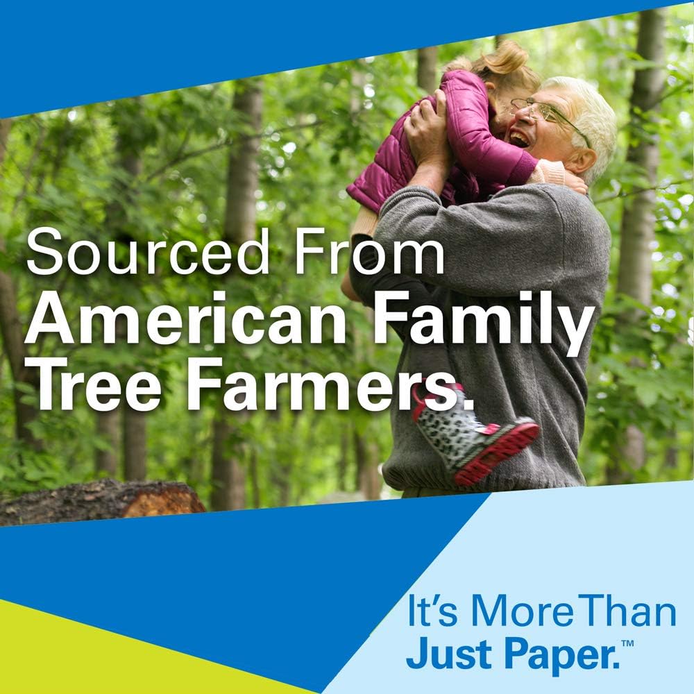 Hammermill Printer Paper, Premium Inkjet & Laser Paper 24 Lb, 8.5 x 11-5 Ream (2,500 Sheets) - 97 Bright, Made in the USA, 166140C