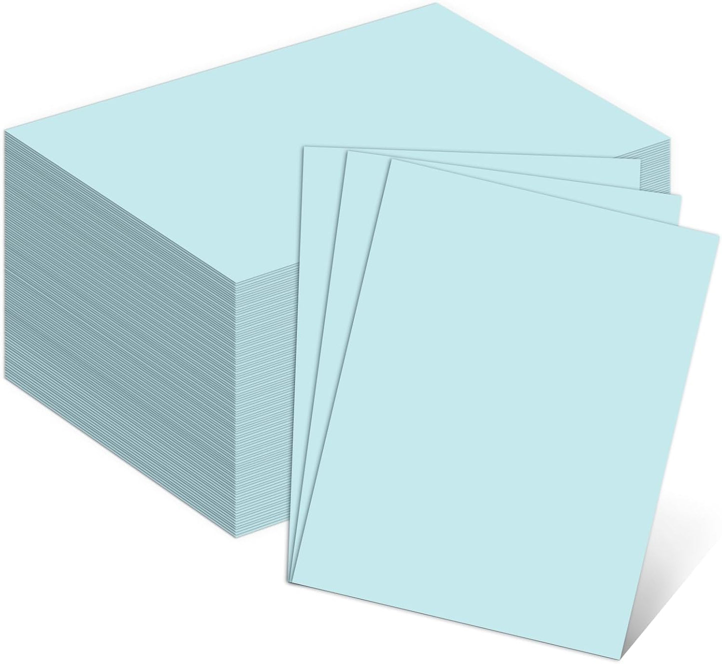 110lb White Cardstock 8.5x11, Goefun 100 Sheets Heavyweight White Card Stock 300 GSM for Invitations, Menus, Poster, DIY Card