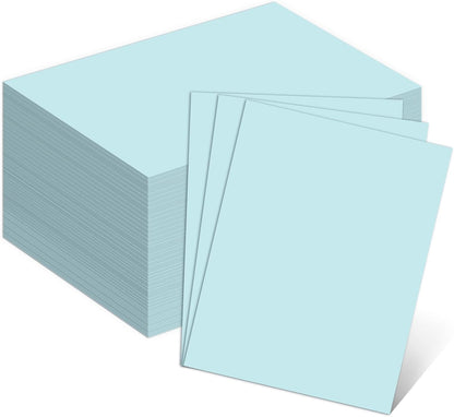 110lb White Cardstock 8.5x11, Goefun 100 Sheets Heavyweight White Card Stock 300 GSM for Invitations, Menus, Poster, DIY Card