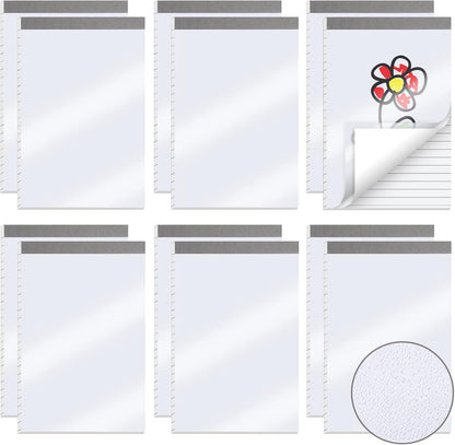 zmybcpack 20 Pack Lined Memo Pads 4”x6” Note Pads - 100 Sheets Each Lined Paper Notepad- Small Memo Scratch Pad Writing Pads(Double Sided Printed)