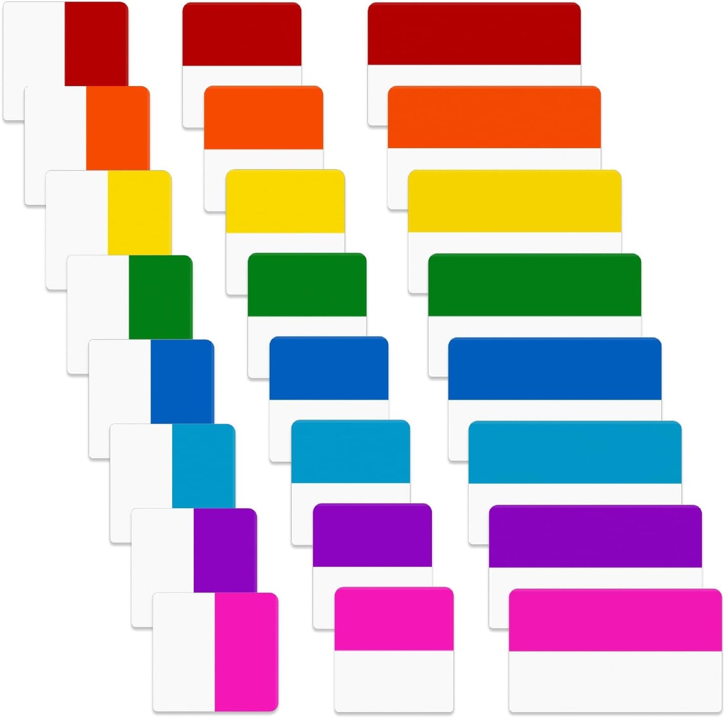 Mr. Pen- Sticky Index Tabs, 240 Pcs, Vibrant Sticky Tabs for Notebooks, Page Markers, Page Tabs for Binders, Page Tabs Sticky Tabs for Books, Notebook Tabs, Book Sticky Tabs for Notebooks