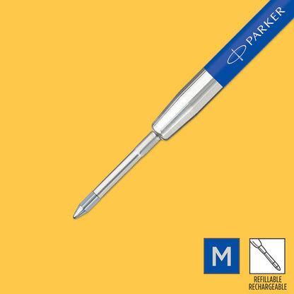 Parker Jotter Originals Gel Pen Refills | Smooth Blue Gel Ink Refills | Medium Tip (0.7mm) | 2 Count