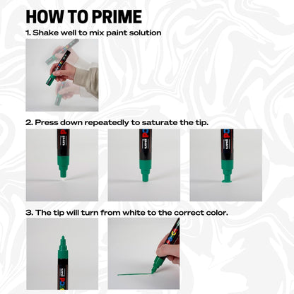 Authentic Posca Marker Set, 2 Silver & Gold Professional Grade Posca Paint Markers with 1MR Extra Fine Tip