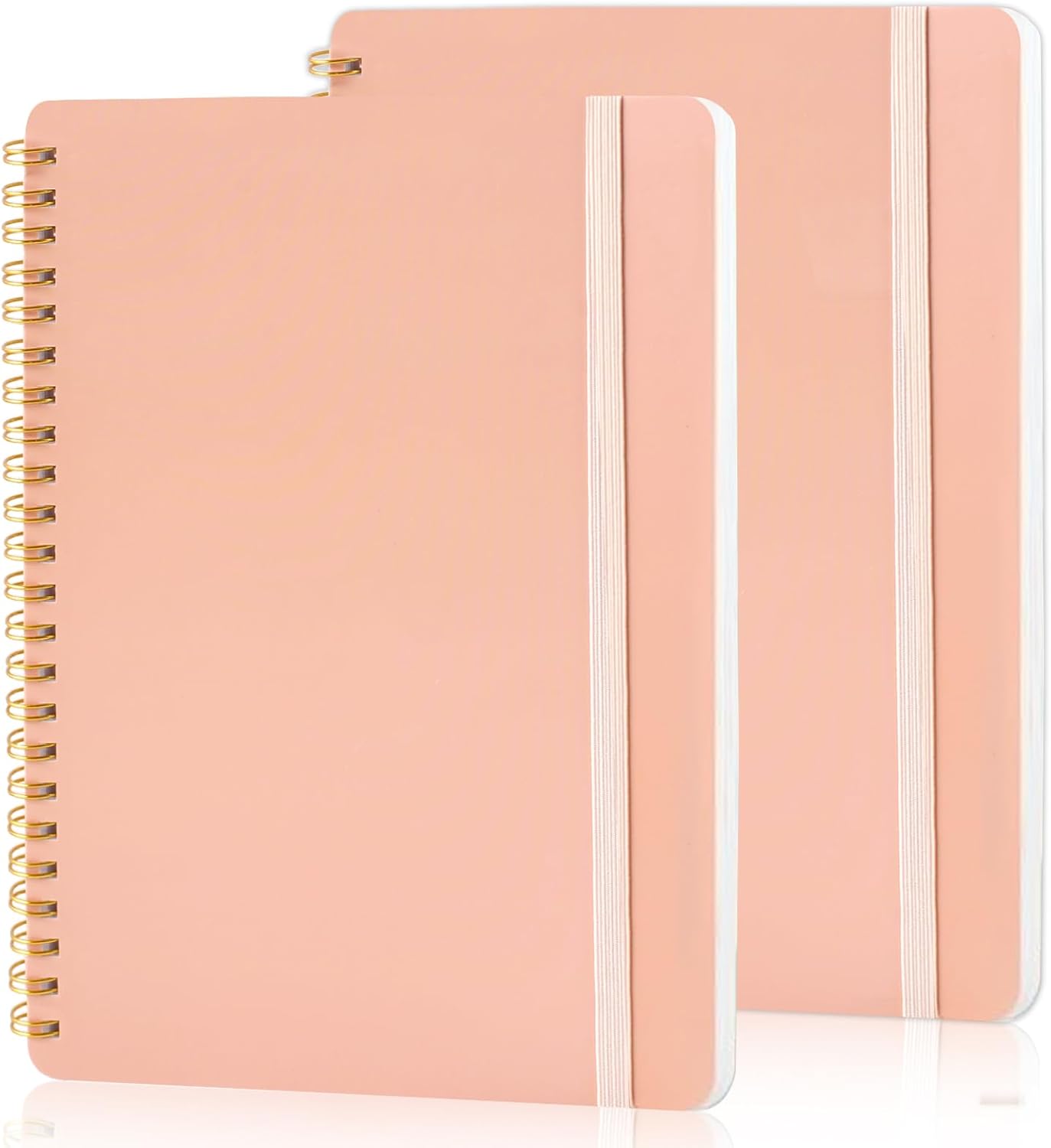 Utron 3 PCS Small Spiral Notebook 5x7, Notebooks for Note Taking, Morandi Spiral Journal Notebook, Work Notebook Small Notebooks 5x7 with Strap, Cute Notebooks for Women 70 Sheets/Note Books