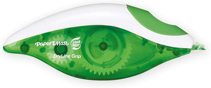 Paper Mate Liquid Paper DryLine Grip Correction Tape | Assorted Colours | Box of 12