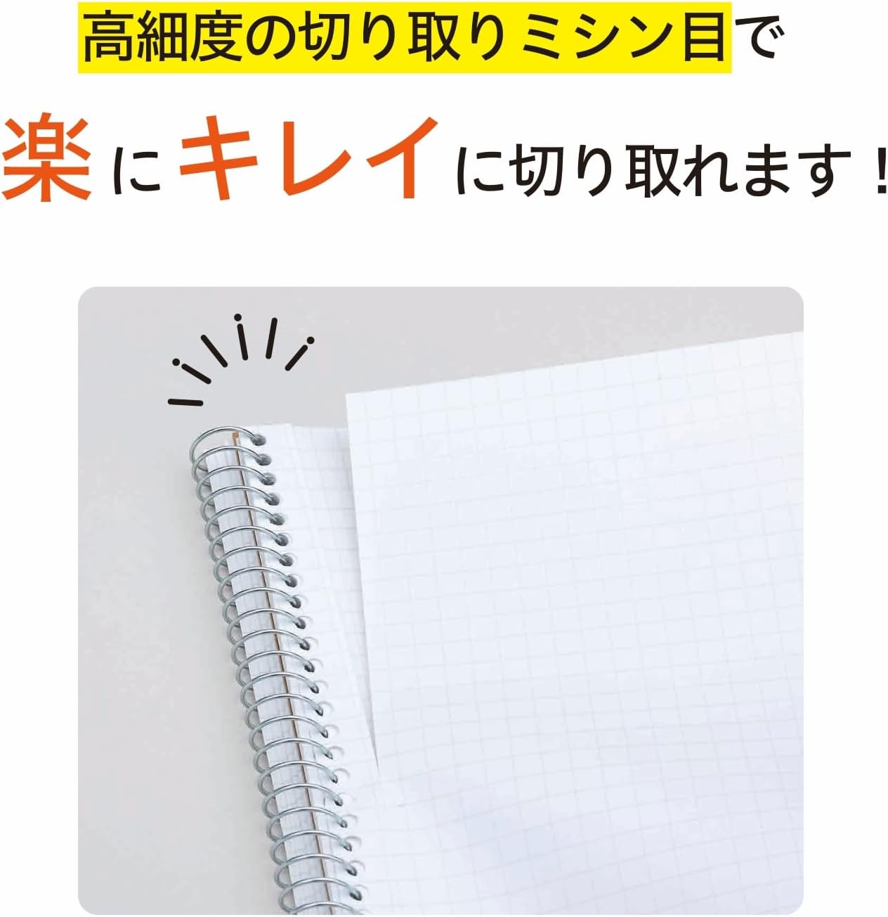 Maruman Spiral Note Basic Lined Notebook- A5, 8.31" x 6.26", 150 Sheets / 300 Pages, 6.5mm Narrow Ruled Journal, Perforated Pages & Wire-Bound to Lay Flat, Sturdy Kraft Cover, Made in Japan