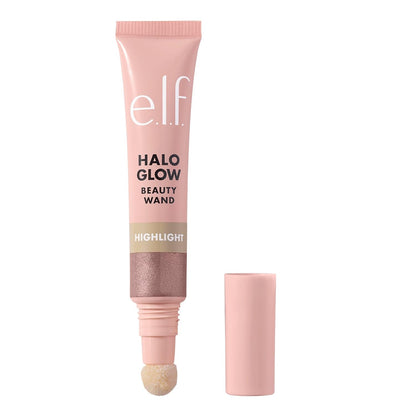 e.l.f. Halo Glow Highlight Beauty Wand, Liquid Highlighter Wand For Luminous, Glowing Skin, Buildable Formula, Vegan & Cruelty-free, Liquid Gold