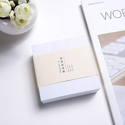 VANRA Note Cube 4 x 4 Inch (Not Sticky) Memo Cube Refill (No Holder) Tear-Off Pages (Not Loose) Blank Scratch Pads, 400-Sheets/Cube (Ivory White)