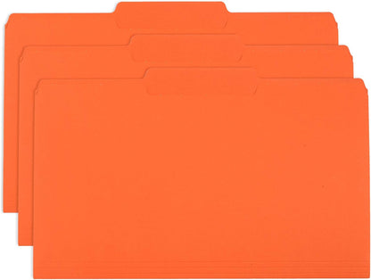 Blue Summit Supplies Blue Legal File Folders, Legal Size, 1/3 Cut Tab, Great for Organizing and Easy File Storage, File Folders 100 Count