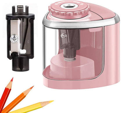 Aogwat Pencil Sharpener Electric Pencil Sharpener for Kids, Blade to Fast Sharpen, Suitable for No.2/School/Classroom/Office/Home (Black)
