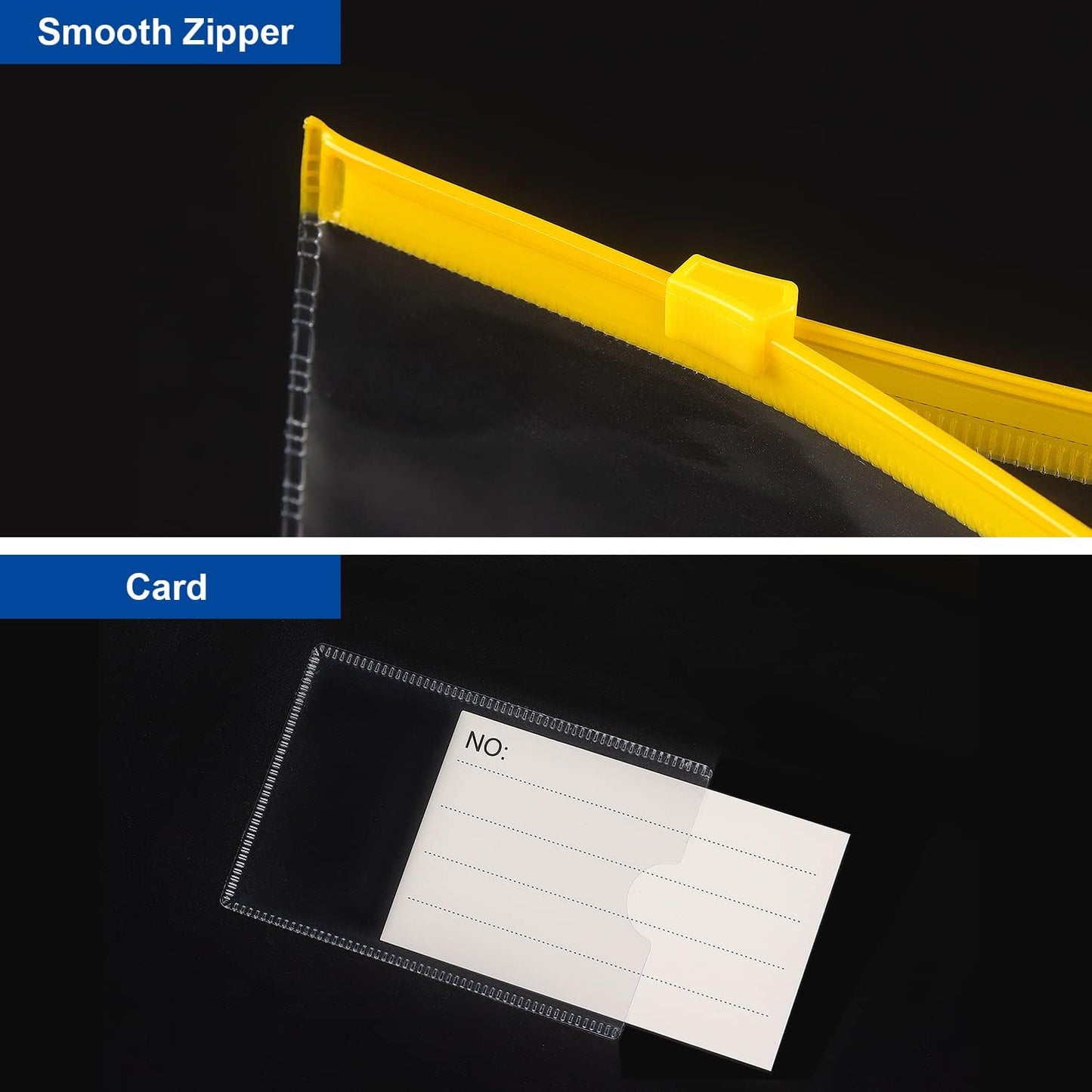 Tamaki 10 Pack Plastic Envelope Poly Zip Envelop Plastic Envelopes Files Zipper Folders, A4 Size, Letter Size, for School Office Supplies, 10 Color (13x9.25)