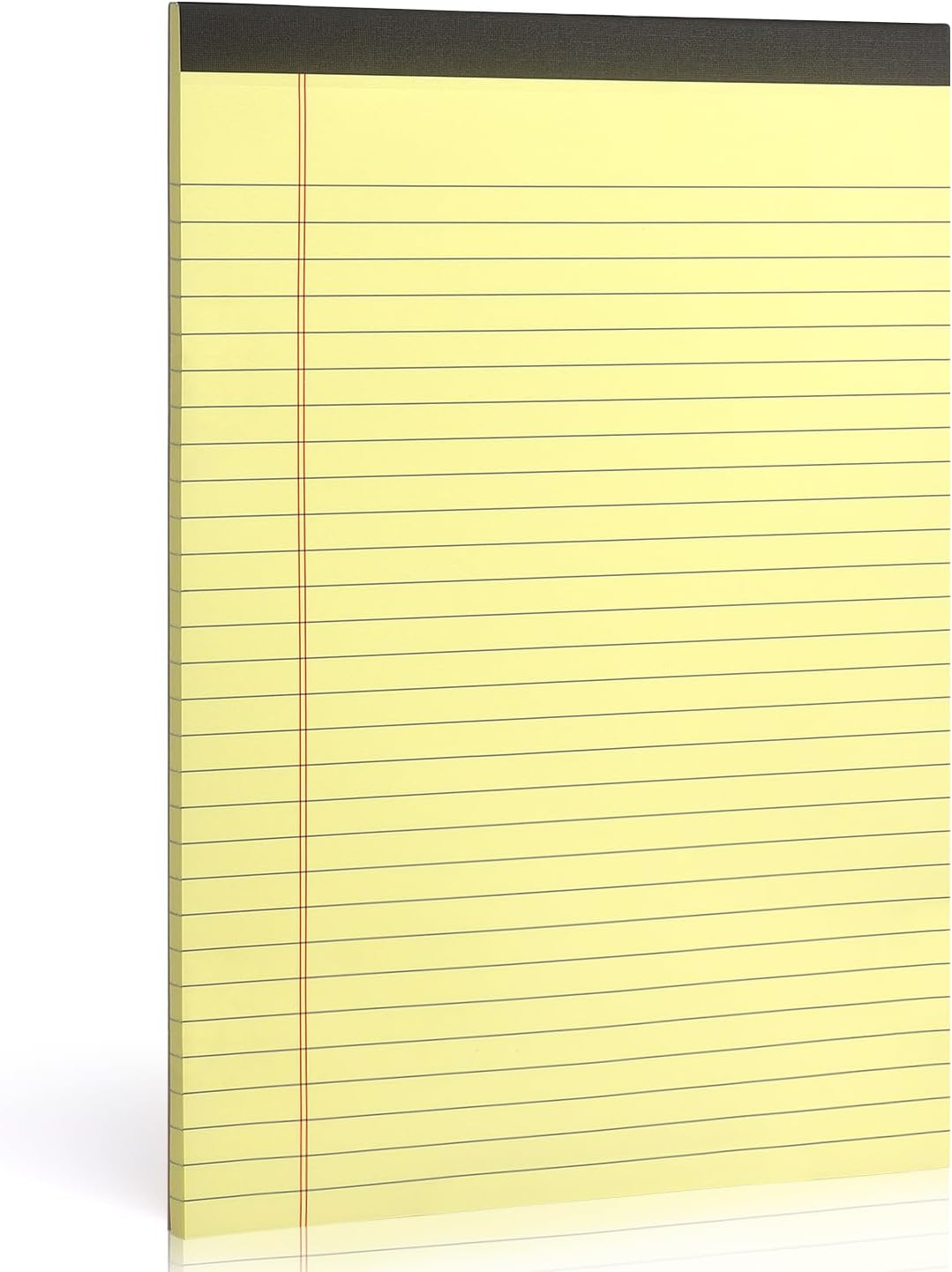 ZZTX Legal Pads 8.5 x 11 Inch White Writing Notepad, Lined Writing Pads for Work Office School, 50 Sheets Per Pad, A4, 1 Pack