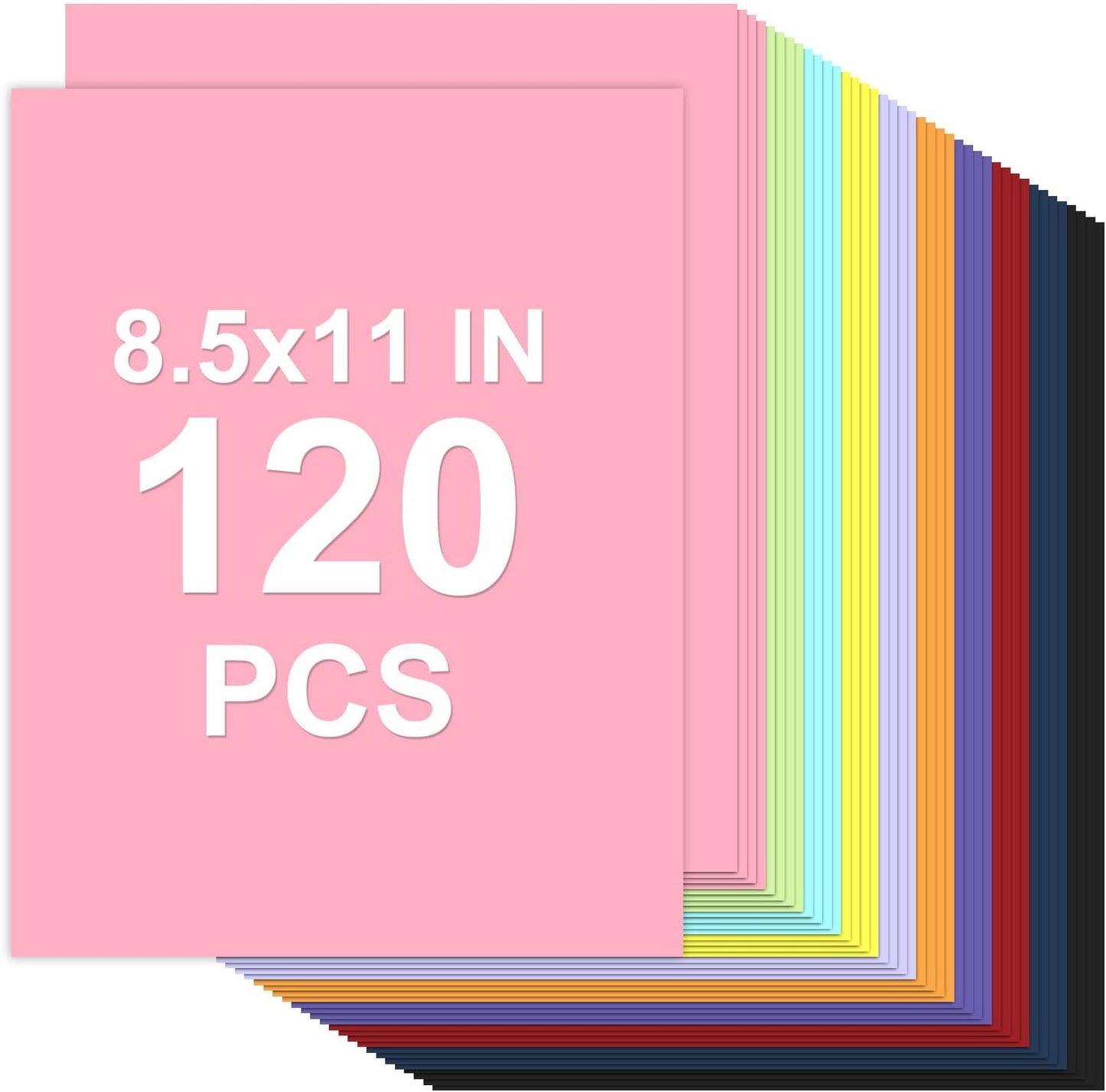 Cardstock 8.5 x 11, Thick Printer Paper 75 lb/200 gsm, 40 Sheets Card Stock White, Heavy Card stock, White CardStock Paper for Invitations, Diy Cards, Business Cards, Menus, Crafts, Drawing etc