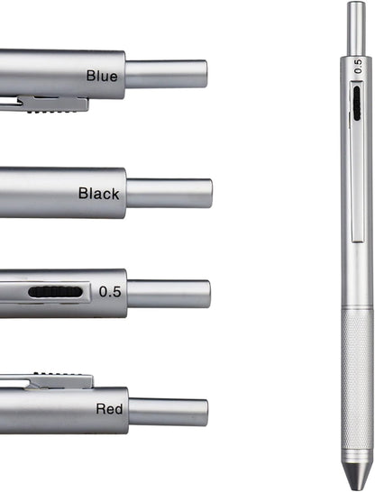 DUNBONG Ballpoint Metal D1 Refill for Multifunction Pen, Black pack of 5 pieces (Black)
