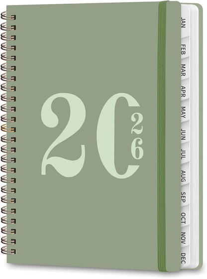 Planner 2026-2027, Weekly and Monthly Academic Year Calendar Planner, July 2026 - June 2027, Daily Agenda Book for Office School Supplies, A5(6.3'' x 8.5'')