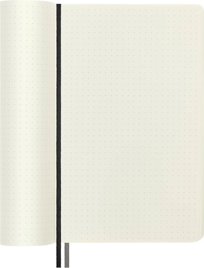 Moleskine Classic Expanded Notebook, Hard Cover, Large (5" x 8.25") Ruled/Lined, Black, 400 Pages