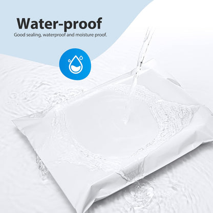 Fuxury Poly Mailers 14.5x19 Inch 50pc Shipping Bags for Small Business Mailing Envelopes for Clothing,Self Seal Shipping Envelopes Waterproof Poly bags Durable Packaging Bags Light Pink