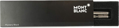 Montblanc Rollerball Refills (F) Mystery Black 105162 – Quick-Drying Pen Refills for Montblanc Rollerball and Fineliner Pens – 2 x Black Pen Cartridges