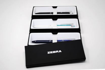 Zebra Pen, SARASA Grand Retractable Gel Pen, Solid Brass Barrel, Fast-Drying Black Ink, 0.7mm Point, Ideal for the Left Handed, Eliminates Smudging, Navy Brass Barrel, 1-Pack, (45211)
