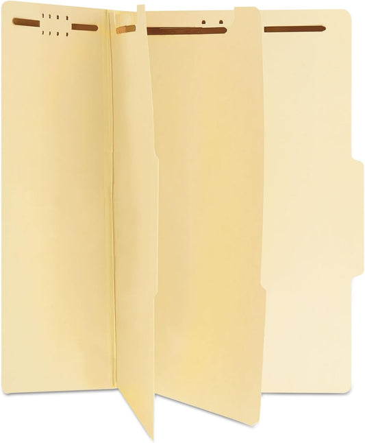 Universal 10310 Manila Classification Folders, Legal, Six-Section, 15/Box