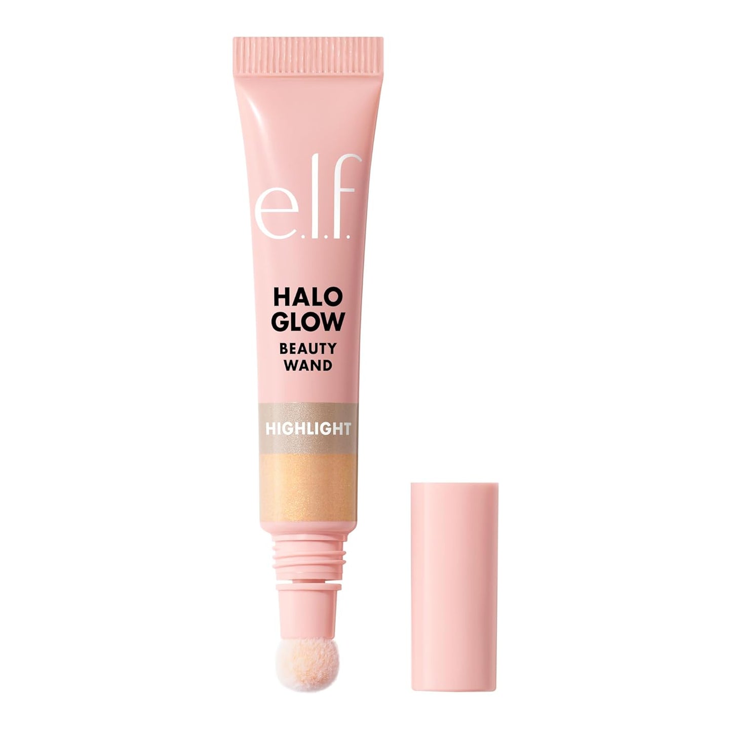 e.l.f. Halo Glow Highlight Beauty Wand, Liquid Highlighter Wand For Luminous, Glowing Skin, Buildable Formula, Vegan & Cruelty-free, Liquid Gold