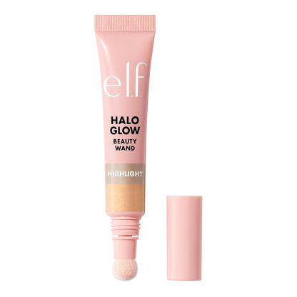 e.l.f. Halo Glow Highlight Beauty Wand, Liquid Highlighter Wand For Luminous, Glowing Skin, Buildable Formula, Vegan & Cruelty-free, Liquid Gold
