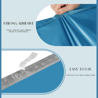 Metronic Poly Mailers 10x13 100 Pcs | Small Shipping Bags for Clothing | Mailing Bags for Small Business, Shipping Envelopes,Packing Bags in Black
